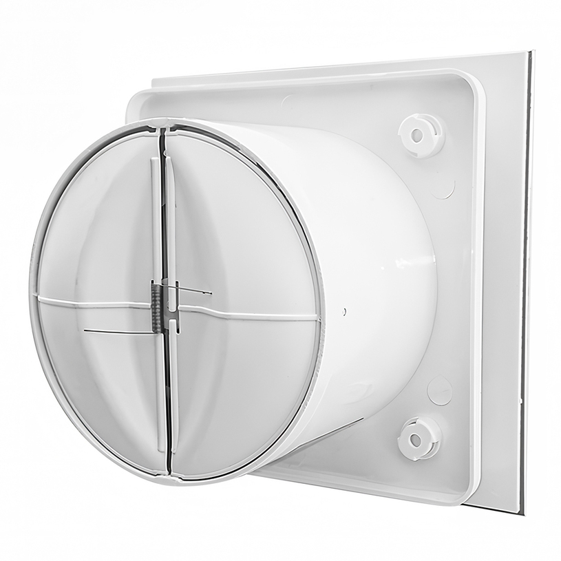 &ВЕНТИЛАТОР 100 12W FLAT GLASS WHITE &ВЕНТИЛАТОР 100 12W FLAT GLASS WHITE