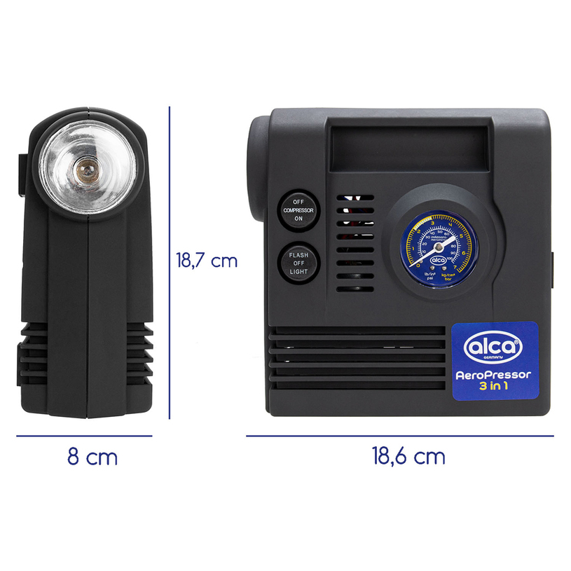 КОМПРЕСОР ЗА АВТОМОБИЛ 12V 3В1 КОМПРЕСОР ЗА АВТОМОБИЛ 12V 3В1