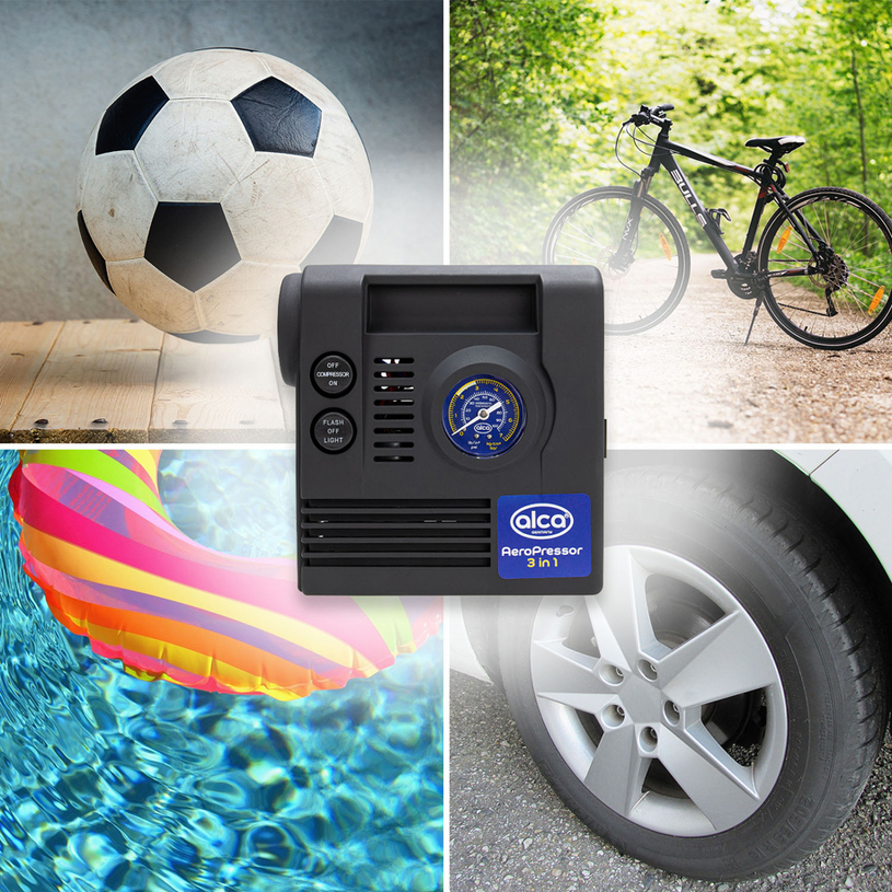 КОМПРЕСОР ЗА АВТОМОБИЛ 12V 3В1 КОМПРЕСОР ЗА АВТОМОБИЛ 12V 3В1