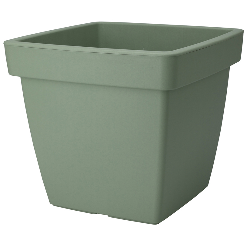 ПЛАСТМАСОВА САКСИЯ 40x40 ПАСТЕЛ ЗЕЛЕН ПЛАСТМАСОВА САКСИЯ 40x40 ПАСТЕЛ ЗЕЛЕН