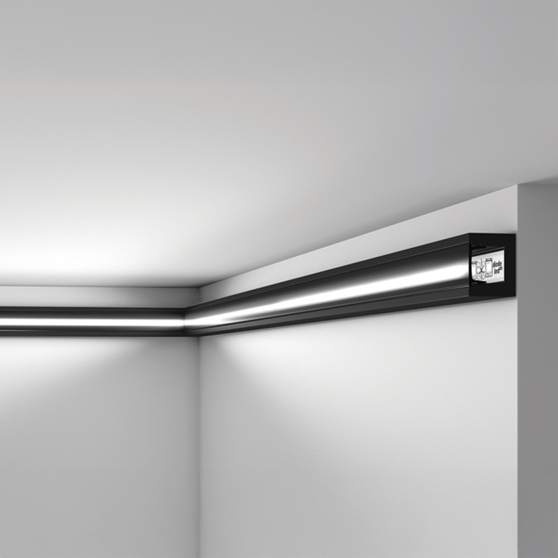 HDPS LED КОРНИЗ IL12 2 М ЧЕРЕН HDPS LED КОРНИЗ IL12 2 М ЧЕРЕН