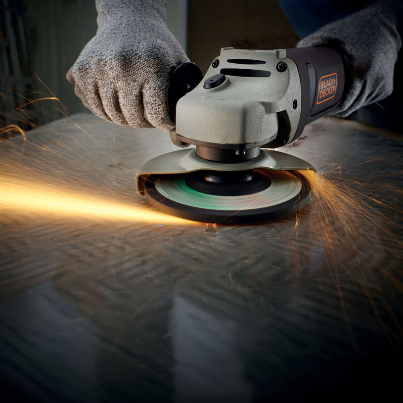 B+D ЪГЛОШЛАЙФ KG1202K-QS 1200w 125mm B+D ЪГЛОШЛАЙФ KG1202K-QS 1200w 125mm