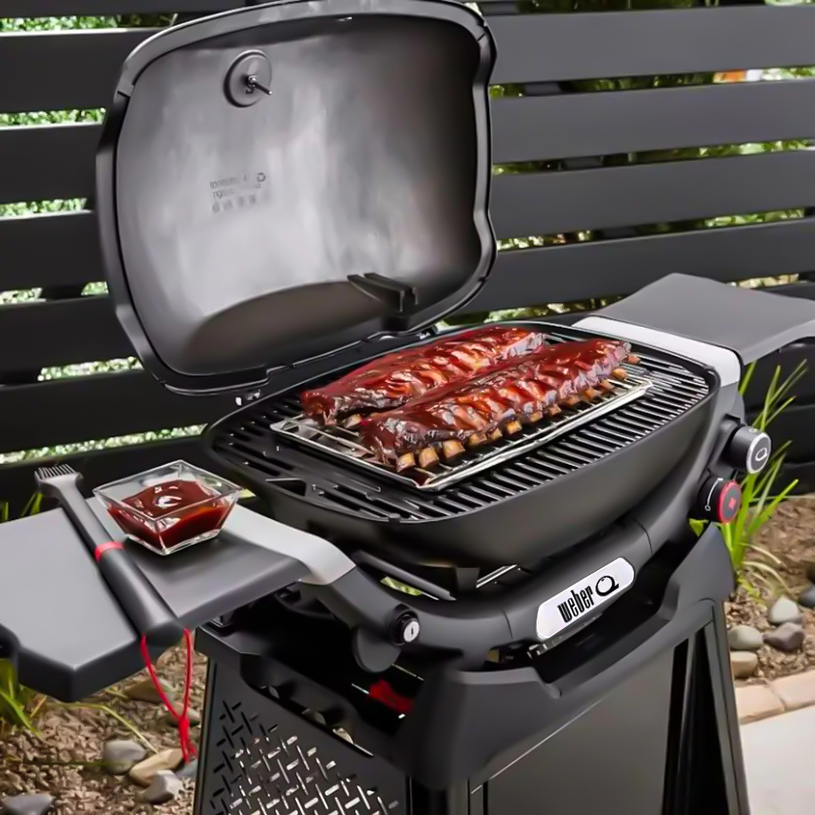 БАРБЕКЮ НА ГАЗ WEBER Q 3200N+ С КОЛИЧКА БАРБЕКЮ НА ГАЗ WEBER Q 3200N+ С КОЛИЧКА
