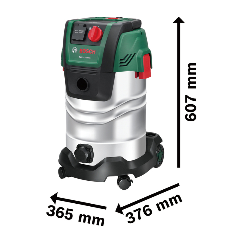BOSCH ПРАХОСМ.СУХО И МОКРО PAS30-240PRS BOSCH ПРАХОСМ.СУХО И МОКРО PAS30-240PRS