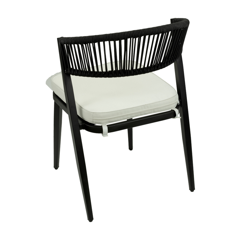 #LAGOS Стол 56x57xh83.5cm BLK HC-42535 #LAGOS Стол 56x57xh83.5cm BLK HC-42535