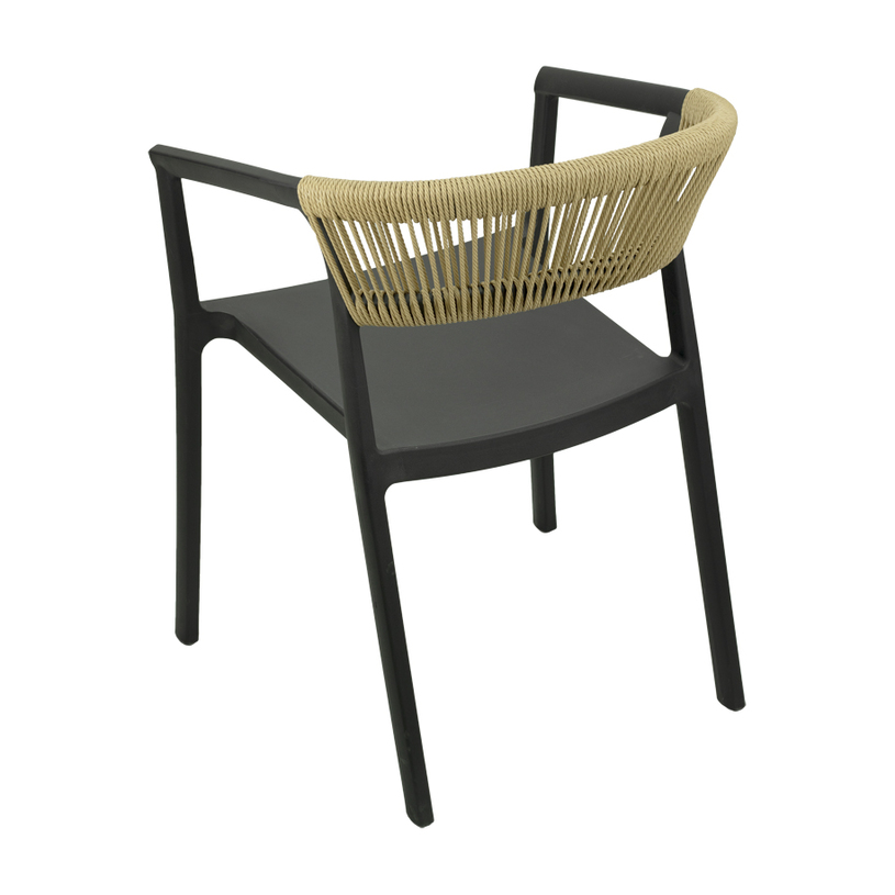 #PARIS Стол 57.5x55.5xh75cm BLK HC-42453 #PARIS Стол 57.5x55.5xh75cm BLK HC-42453
