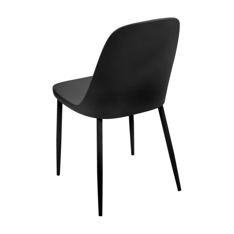 #ORLANDO Стол 54.8х46хh80cm BLK HC-42532 #ORLANDO Стол 54.8х46хh80cm BLK HC-42532