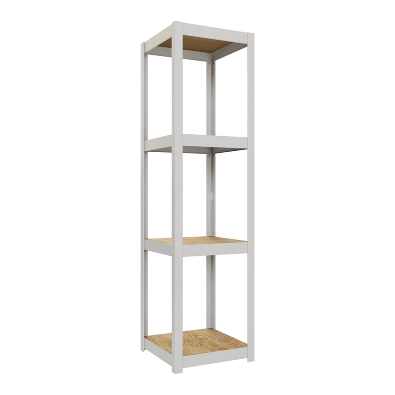 СТЕЛАЖ STYLE S 150X40X40 CM/4X70 KG СТЕЛАЖ STYLE S 150X40X40 CM/4X70 KG