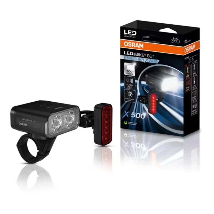LED СВЕТЛИНИ ЗА ВЕЛОСИПЕД OSRAM X500 LED СВЕТЛИНИ ЗА ВЕЛОСИПЕД OSRAM X500
