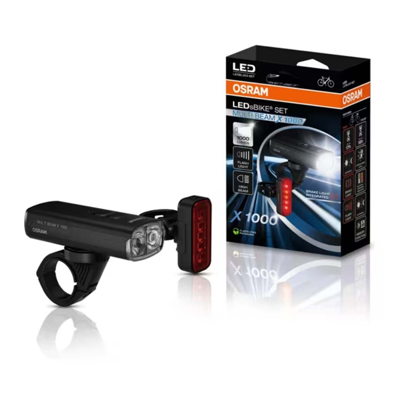 LED СВЕТЛИНИ ЗА ВЕЛОСИПЕД OSRAM X1000 LED СВЕТЛИНИ ЗА ВЕЛОСИПЕД OSRAM X1000
