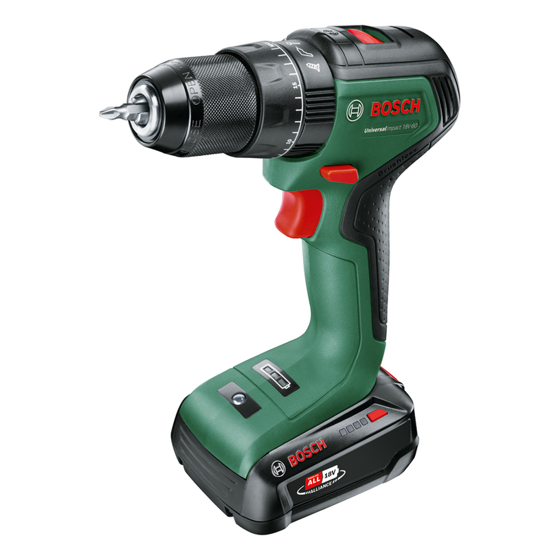 BOSCH АК.УД.БОРМ.UNIVERSALIMPACT 18V-60 BOSCH АК.УД.БОРМ.UNIVERSALIMPACT 18V-60