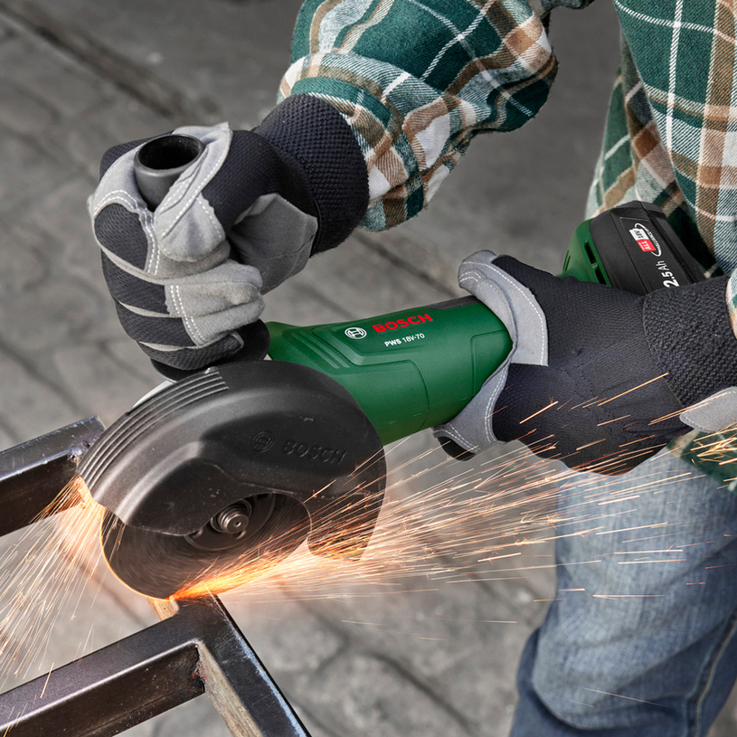 BOSCH АКУМ.ЪГЛОШЛ.PWS 18V-70 115мм BOSCH АКУМ.ЪГЛОШЛ.PWS 18V-70 115мм