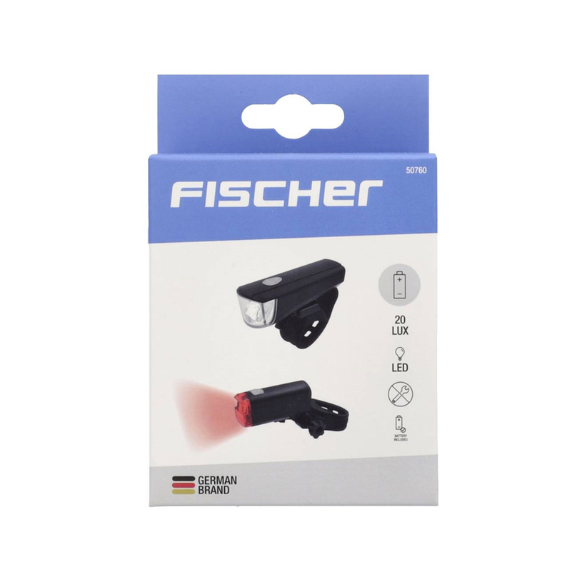 FISCHER LED СВЕТЛИНИ ЗА ВЕЛОСИПЕД 20LUX FISCHER LED СВЕТЛИНИ ЗА ВЕЛОСИПЕД 20LUX