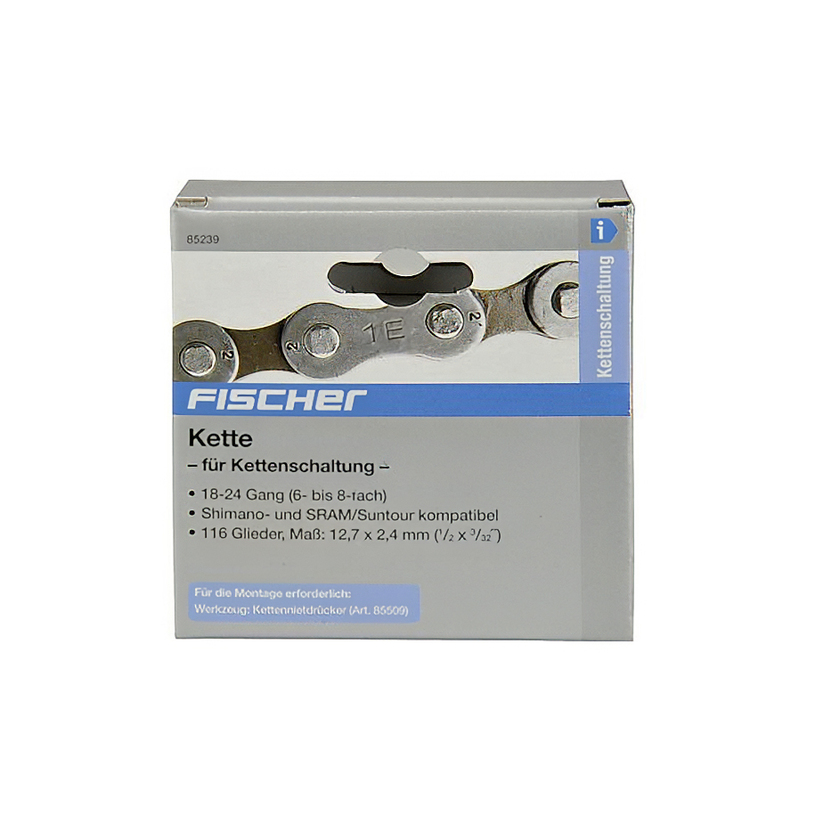 FISCHER ВЕЛОСИПЕДНА ВЕРИГА 6-8СКОРОСТИ FISCHER ВЕЛОСИПЕДНА ВЕРИГА 6-8СКОРОСТИ