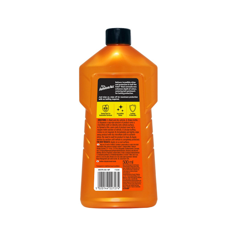 ARMOR ALL БЪРЗА ВАКСА 500ML ARMOR ALL БЪРЗА ВАКСА 500ML