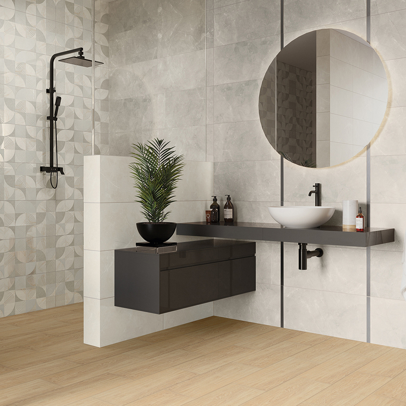 #ФАЯНС ДЕКОР ХОП ГРЕЙ ГЛАНЦ 30Х60 1.44^ #ФАЯНС ДЕКОР ХОП ГРЕЙ ГЛАНЦ 30Х60 1.44^