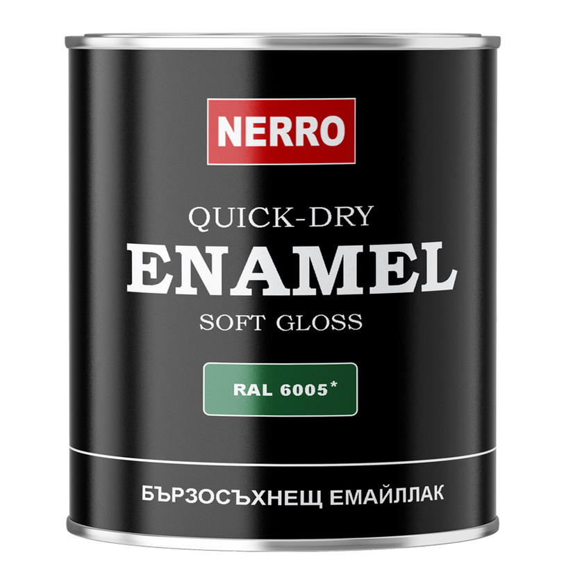 NERRO ЕМАЙЛЛАК RAL 6005 ТЗЕЛЕН 0.650 L NERRO ЕМАЙЛЛАК RAL 6005 ТЗЕЛЕН 0.650 L