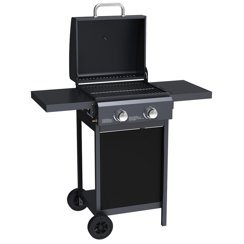 ГАЗОВО БАРБЕКЮ С 2 ГОРЕЛКИ, 2X2.8KW ГАЗОВО БАРБЕКЮ С 2 ГОРЕЛКИ, 2X2.8KW