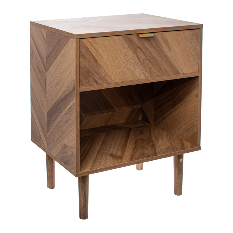 НОЩНО ШКАФЧЕ BELLA 44X55.7X33 CM НОЩНО ШКАФЧЕ BELLA 44X55.7X33 CM