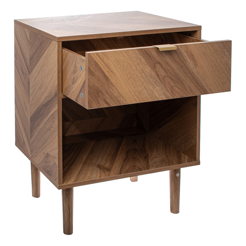 НОЩНО ШКАФЧЕ BELLA 44X55.7X33 CM НОЩНО ШКАФЧЕ BELLA 44X55.7X33 CM