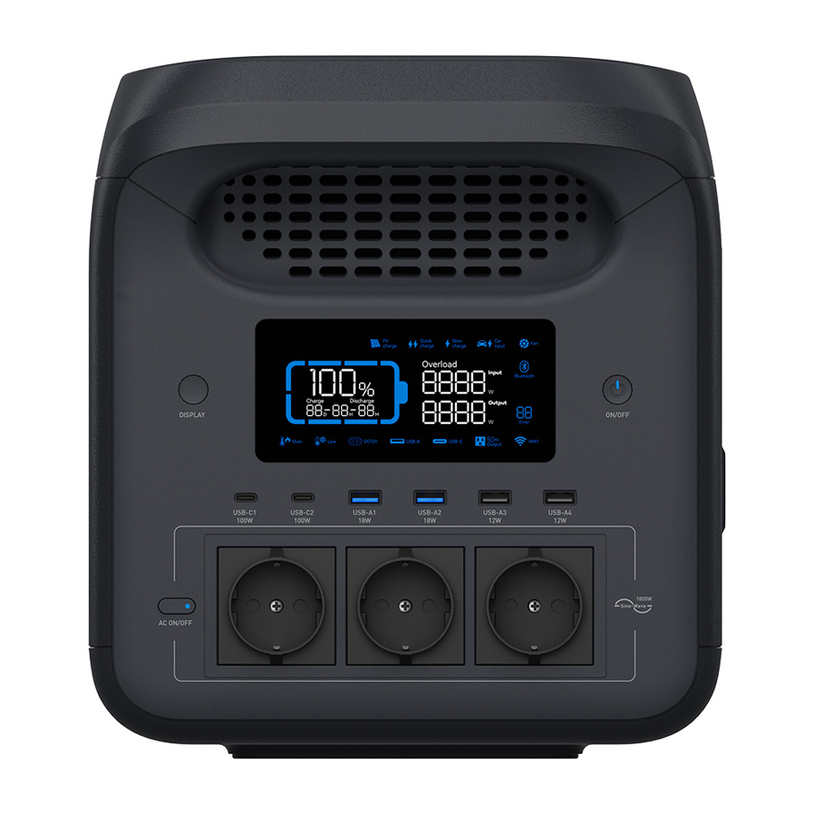 АКУМУЛАТОРНА ЗАРЯДНА СТАНЦИЯ 1800W V-TAC АКУМУЛАТОРНА ЗАРЯДНА СТАНЦИЯ 1800W V-TAC