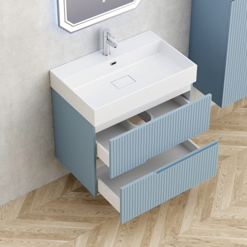 PVC ШКАФ ELORIA 7056BL СИН МАТ PVC ШКАФ ELORIA 7056BL СИН МАТ