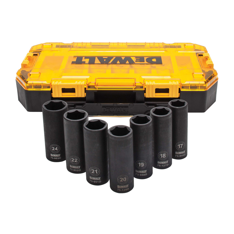 DEWALT К-КТ УДАРНИ ВЛОЖКИ DWMT74737-0 DEWALT К-КТ УДАРНИ ВЛОЖКИ DWMT74737-0