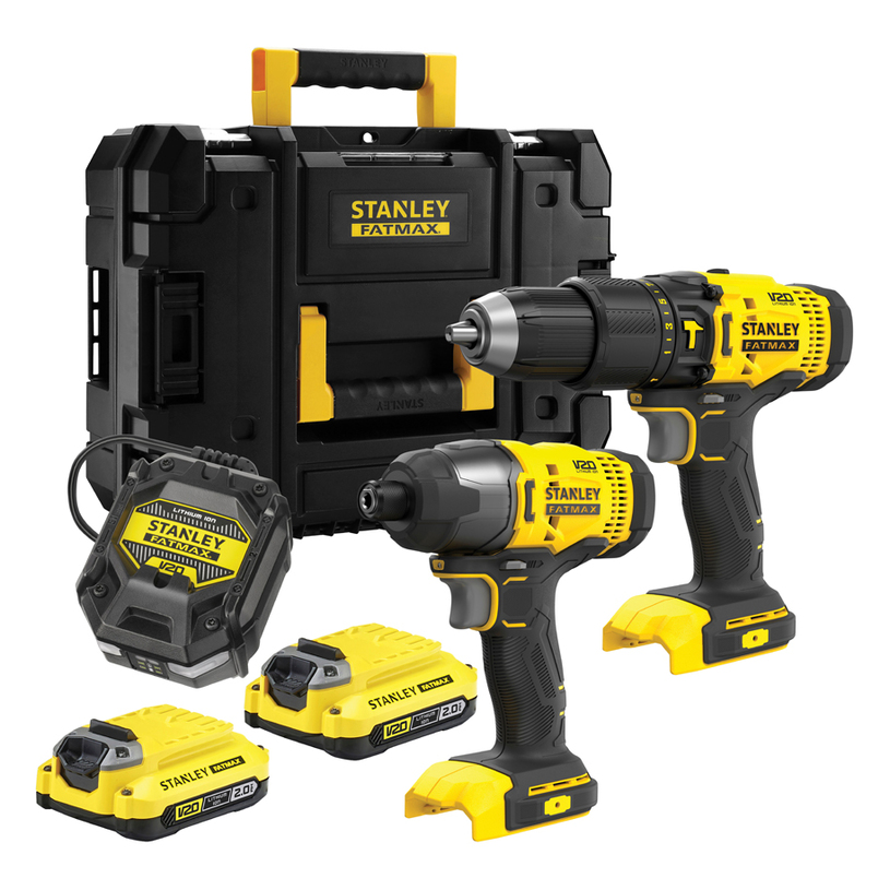 #STANLEY АКУМ. КОМПЛЕКТ SFMCK465D2T-QW #STANLEY АКУМ. КОМПЛЕКТ SFMCK465D2T-QW