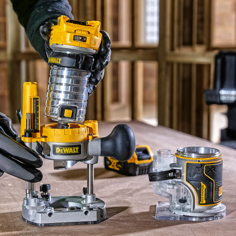 #DEWALT АКУМ.ОБЕРФРЕЗА DCW604NT-XJ solo #DEWALT АКУМ.ОБЕРФРЕЗА DCW604NT-XJ solo