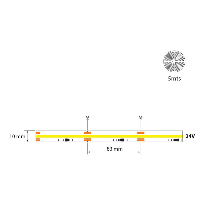 БЯГАЩА LED ЛЕНТА 50W 5M 4К 360/1 VIVA БЯГАЩА LED ЛЕНТА 50W 5M 4К 360/1 VIVA