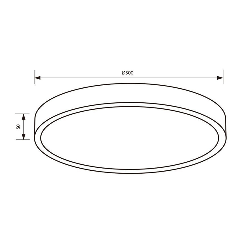 LED ПЛАФОН 45W CCT 50CM ЗЛАТО LUKA VIVA LED ПЛАФОН 45W CCT 50CM ЗЛАТО LUKA VIVA
