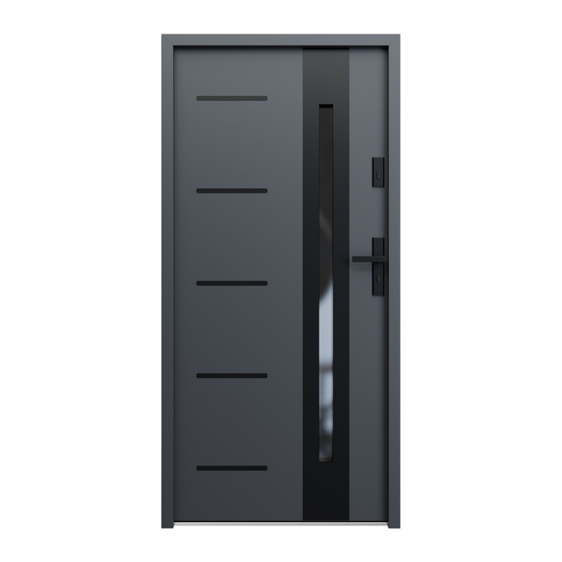 ВРАТА ЗА КЪЩА ARMOS АНТРАЦИТ 90X207 Д. ВРАТА ЗА КЪЩА ARMOS АНТРАЦИТ 90X207 Д.