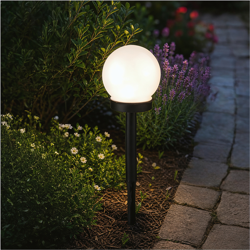 LED СОЛАРНА СФЕРА SHEA RGB LIGHTEX LED СОЛАРНА СФЕРА SHEA RGB LIGHTEX