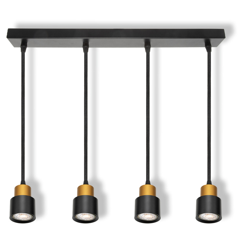 LED СПОТ 4ХGU10 GD/BK SECTORAL OSRAM LED СПОТ 4ХGU10 GD/BK SECTORAL OSRAM