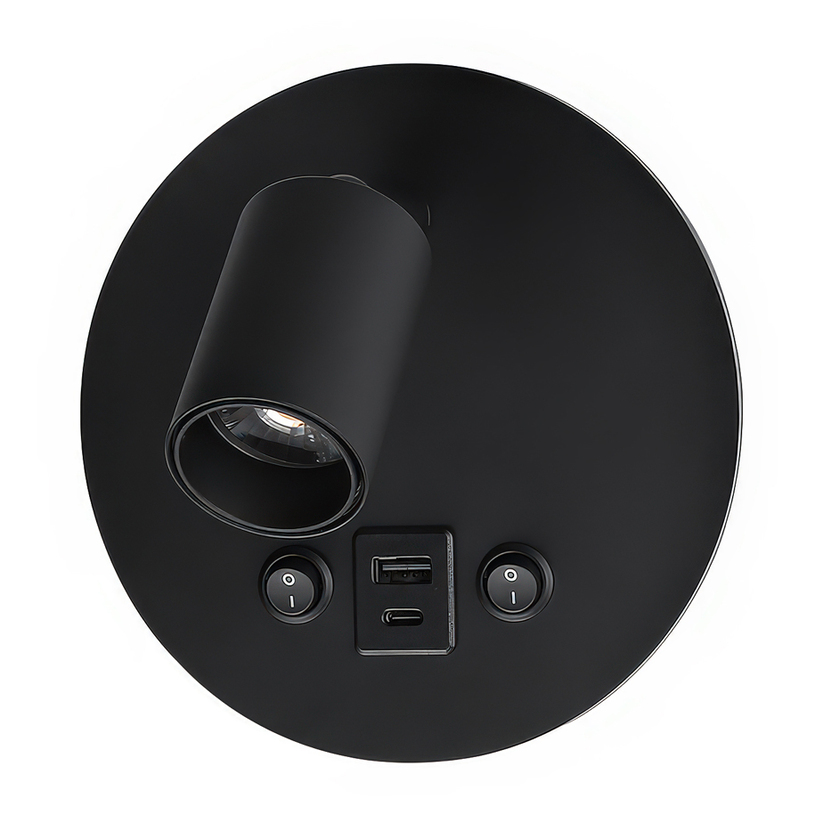 LED АПЛИК 10W USB A+C FIUMICINO-C VITO LED АПЛИК 10W USB A+C FIUMICINO-C VITO