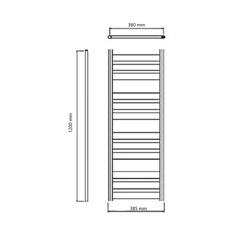 #ЕЛ.ЛИРА DP Бял мат 385х1200 #ЕЛ.ЛИРА DP Бял мат 385х1200