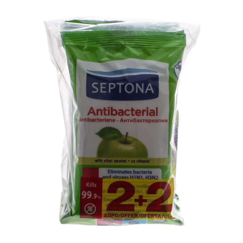 АНТИБАКТ.ВЛ. КЪРПИ 2+2 GREEN APPLE АНТИБАКТ.ВЛ. КЪРПИ 2+2 GREEN APPLE