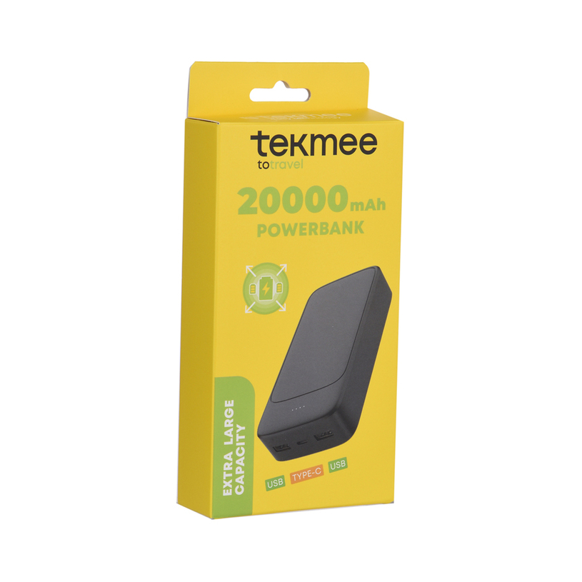 ВЪНШНА БАТЕРИЯ 20000MAH USB/TYPE-C ВЪНШНА БАТЕРИЯ 20000MAH USB/TYPE-C