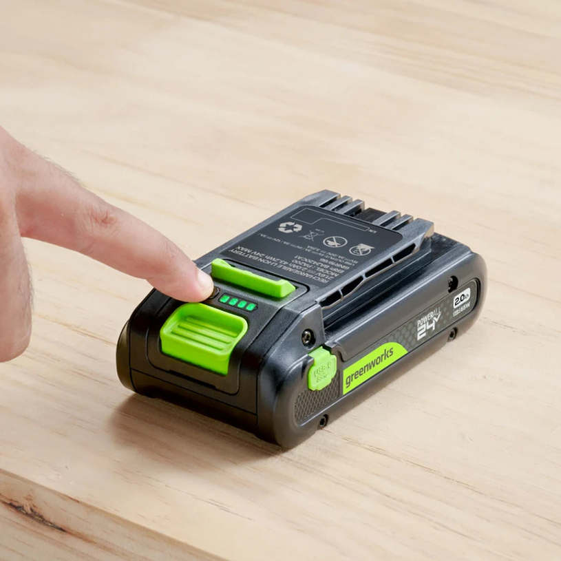 GREENWORKS АКУМ.БАТЕРИЯ 24V/2Ah USB-C GREENWORKS АКУМ.БАТЕРИЯ 24V/2Ah USB-C