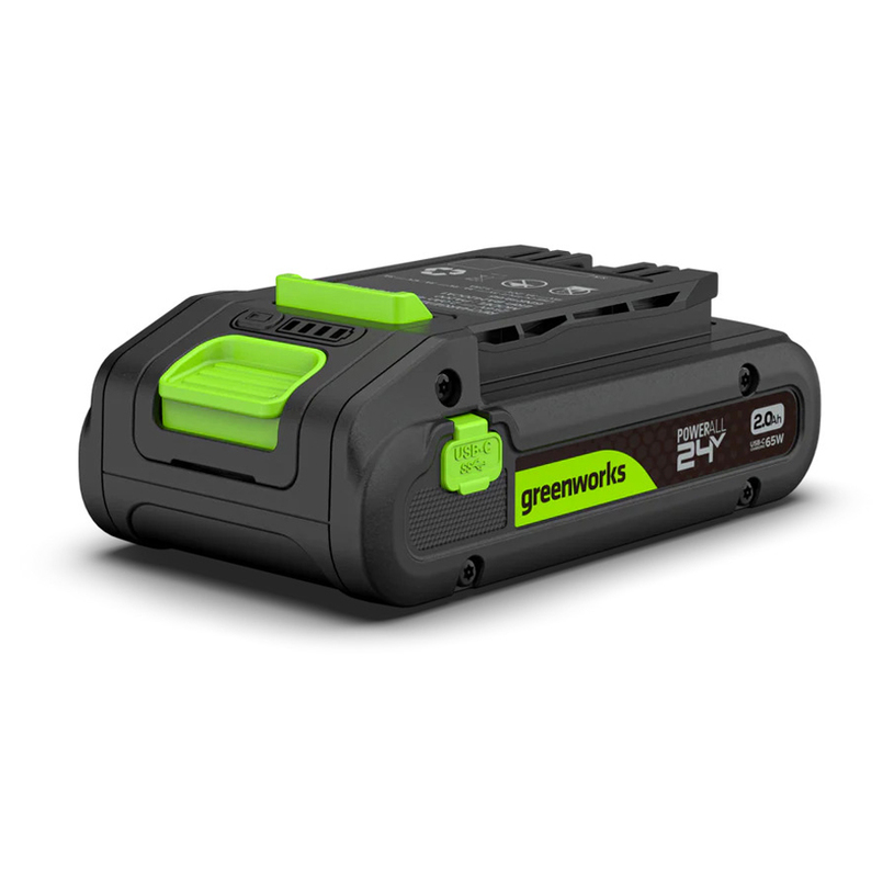 GREENWORKS АКУМ.БАТЕРИЯ 24V/2Ah USB-C GREENWORKS АКУМ.БАТЕРИЯ 24V/2Ah USB-C