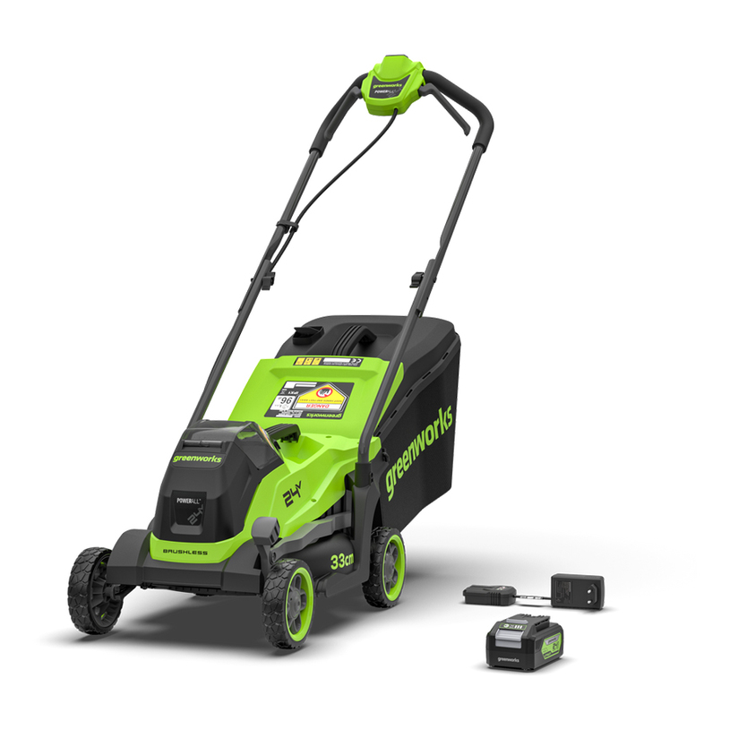GREENWORKS АКУМ.КОСАЧКА 2520107UB 24V GREENWORKS АКУМ.КОСАЧКА 2520107UB 24V