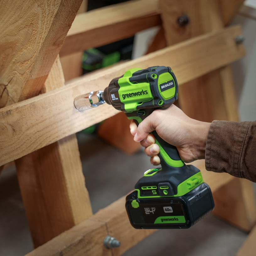 GREENWORKS АКУМ.УДАР.ГАЙКОВЕРТ 3804307 GREENWORKS АКУМ.УДАР.ГАЙКОВЕРТ 3804307