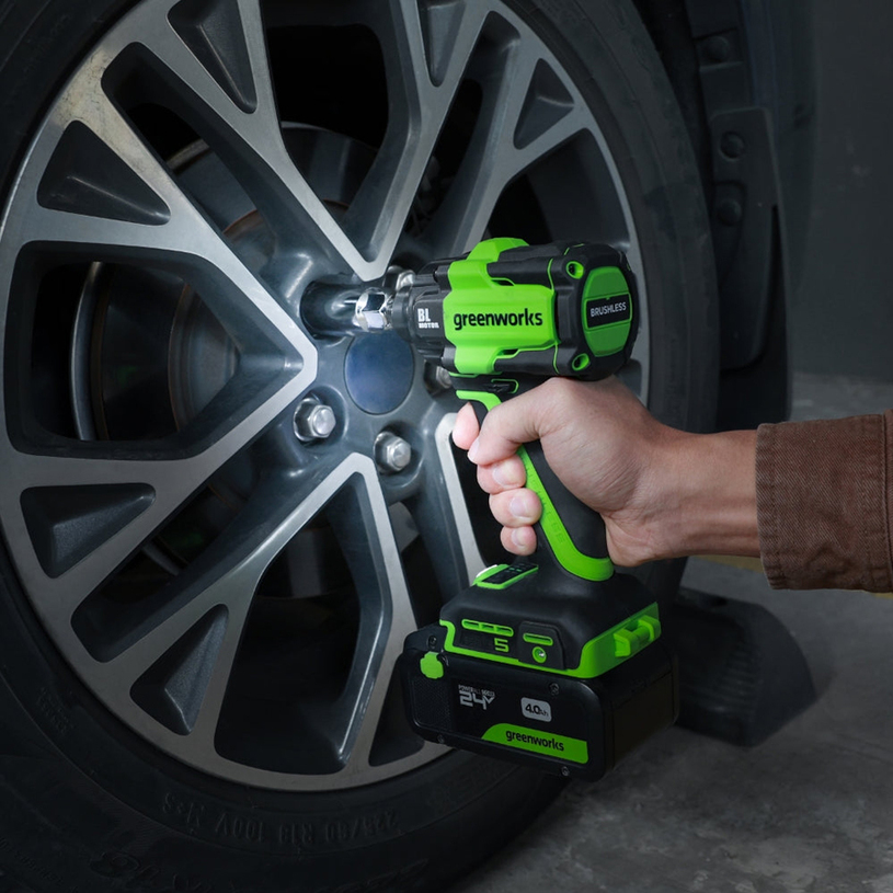 GREENWORKS АКУМ.УДАР.ГАЙКОВЕРТ 3804307 GREENWORKS АКУМ.УДАР.ГАЙКОВЕРТ 3804307