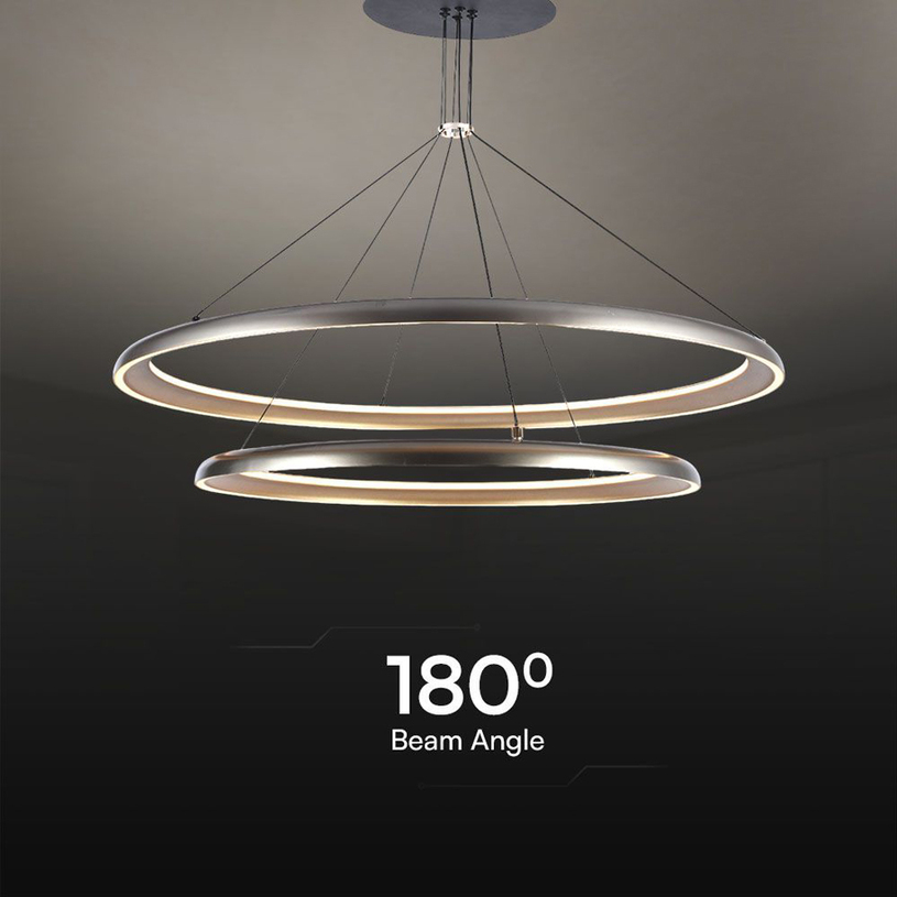 LED ПЕНДЕЛ 65W 3K ЗЛАТО/БЯЛ V-TAC LED ПЕНДЕЛ 65W 3K ЗЛАТО/БЯЛ V-TAC