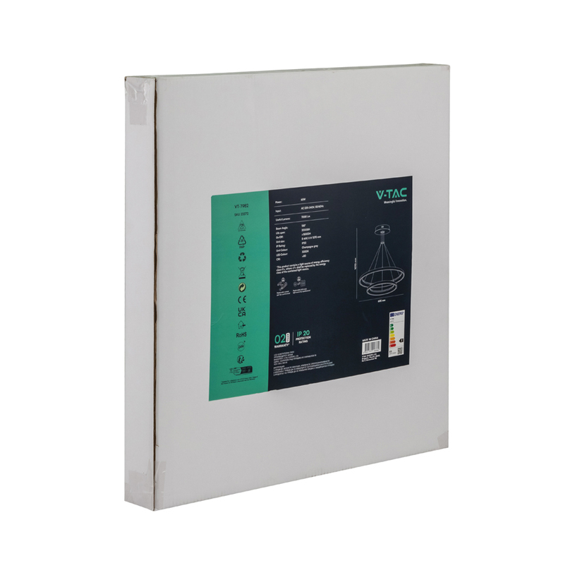 LED ПЕНДЕЛ 65W 3K ЗЛАТО/БЯЛ V-TAC LED ПЕНДЕЛ 65W 3K ЗЛАТО/БЯЛ V-TAC