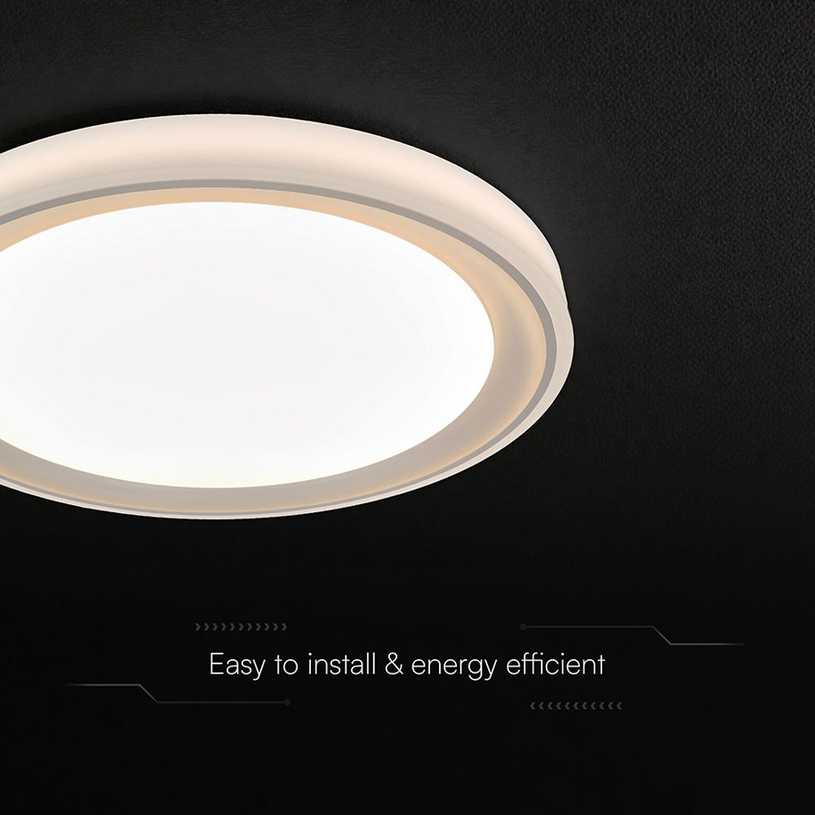 LED ПЛАФОН 30/60/30W CCT DIM ЗЛАТО V-TAC LED ПЛАФОН 30/60/30W CCT DIM ЗЛАТО V-TAC