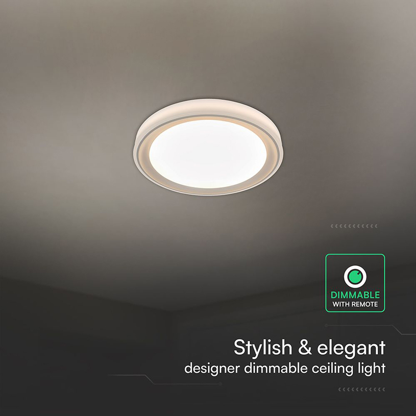 LED ПЛАФОН 30/60/30W CCT DIM ЗЛАТО V-TAC LED ПЛАФОН 30/60/30W CCT DIM ЗЛАТО V-TAC