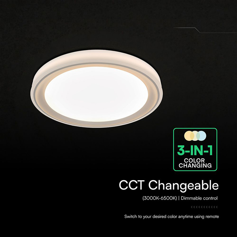LED ПЛАФОН 30/60/30W CCT DIM ЗЛАТО V-TAC LED ПЛАФОН 30/60/30W CCT DIM ЗЛАТО V-TAC