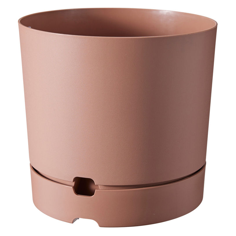 ПЛАСТМАСОВА САКСИЯ OLIVER 18CM MOCHA ПЛАСТМАСОВА САКСИЯ OLIVER 18CM MOCHA