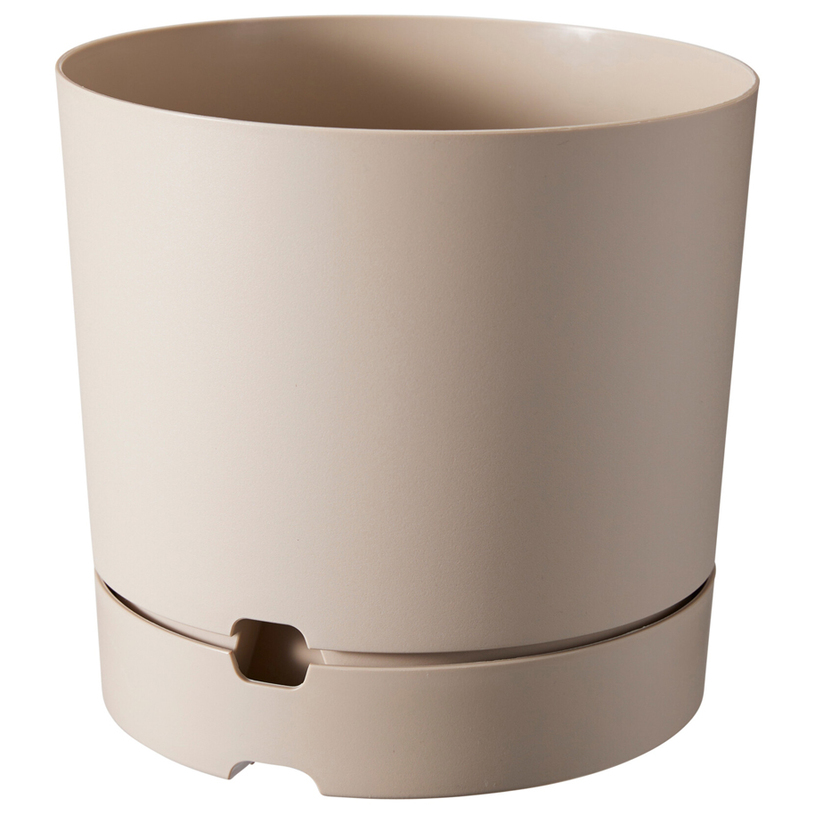 ПЛАСТМАСОВА САКСИЯ OLIVER 18CM ASH GREY ПЛАСТМАСОВА САКСИЯ OLIVER 18CM ASH GREY